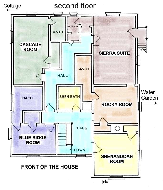 Floor Plan Claiborne House